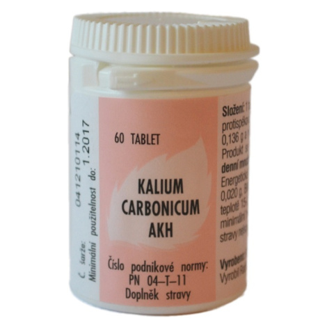 AKH Kalium carbonicum 60 tablet