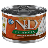 N&D Pumpkin N&D DOG PUMPKIN Adult Venison & Pumpkin Mini 140g