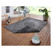 NORTHRUGS - Hanse Home koberce Kusový koberec Twin Supreme 105424 Cebu Night Silver – na ven i n