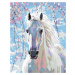 Zuty Diamantové malování Bílý kůň