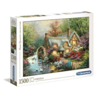 Clementoni Puzzle 1500 ks Chata s mlýnem