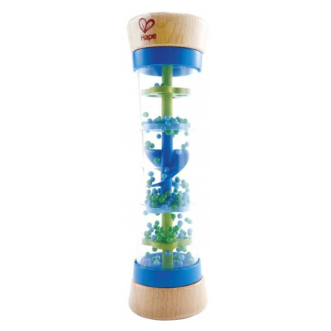 HAPE dřevěná muzikální hračka - Deštová hůl modrá