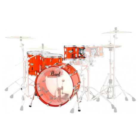 Pearl CRB524FP Crystal Beat - Ruby Red WHITE PEARL