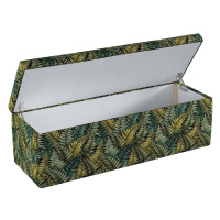 Dekoria Čalouněná skříň, zelená, 90 x 40 x 40 cm, Intenso Premium, 144-18