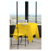 Ubrus na stůl NELSON, žlutá 180x180 cm France