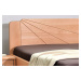 Dřevěná postel z masivu Kleopatra 1, 160x200, 180x200, masiv buk