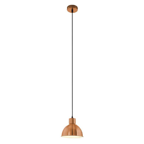 Eglo 54513 - LED Lustr na lanku 1xE27/6W/230V měděná 54513