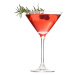 Fotografie Martini Glass of Cosmopolitan Cocktail, Red, YinYang, 26.7 × 40 cm