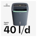 Klarstein Odvlhčovač, DryFy Connect 40, WiFi, komprese, 40l/d, 35-45m2