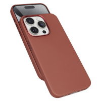 Epico Mag+ Leather kryt pro iPhone 16 Pro hnědá Hnědá