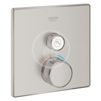 GROHE Grohtherm SmartControl Termostatická sprchová baterie pod omítku s 1 ventilem, kartáčovaný