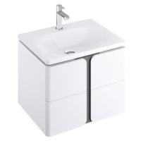 Koupelnová skříňka pod desku Ravak Balance 60x50x46 cm Bílá lesk X000001367