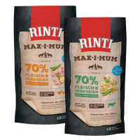 Rinti Max-i-Mum variace chutí s kuřecím masem a dršťkami 2x12kg