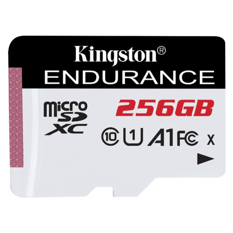 Kingston Endurance Micro Secure Digital (SDXC) 256GB, bílá - SDCE/256GB