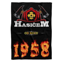 IMPAR Fleecová deka Hasičem od roku - 1958