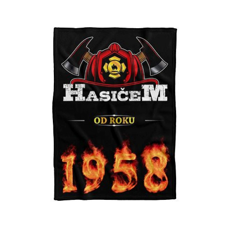 IMPAR Fleecová deka Hasičem od roku - 1958