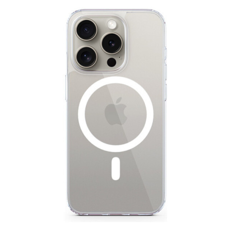 EPICO Resolve Case Magnetic - MagSafe Compatible iPhone 15 Pro Max (Ultra) - transparent Čirá