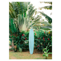 Fotografie Blue Surfboard, Raisa Zwart, 30 × 40 cm