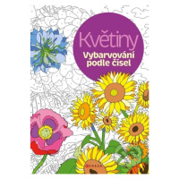 Květiny (Vybarvování podle čísel) - Kolektiv - kniha z kategorie Omalovánky