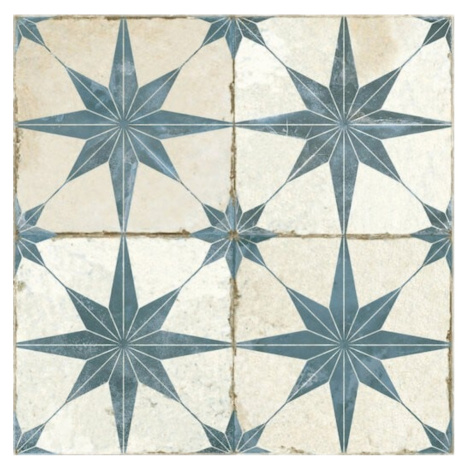 Dlažba Peronda FS Star blue 45x45 cm mat FSSTARBL