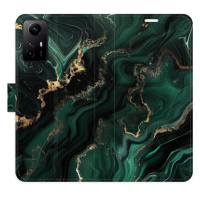 iSaprio Flip pouzdro Emerald 02 pro Xiaomi Redmi Note 12S