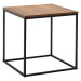 Adore Furniture Konferenční stolek 52x50 cm hnědá