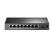 TP-Link switch TL-SF1008P (8x100Mb/s, 4xPoE+, 66W, fanless)