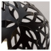 david trubridge david trubridge květinová závěsná lampa Ø 80 cm černá