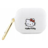 Hello Kitty Silicone 3D Kitty Head Pouzdro AirPods Pro 2 (bílé)