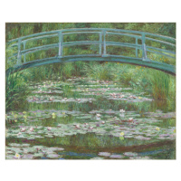 Obrazová reprodukce The Japanese Footbridge (1899), Claude Monet, 40 × 30 cm