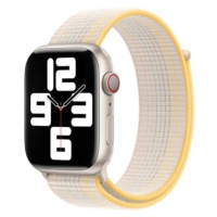 Apple Watch 49/45/44/42mm hvězdně bílý provlékací sportovní řemínek