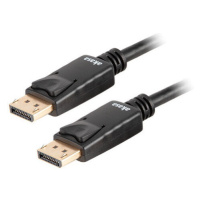 Akasa kabel DisplayPort - DisplayPort, M/M, 8K@60Hz, 2m, černá