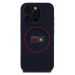 Zadní kryt Red Bull Silicone Red Ring MagSafe pro Apple iPhone 16 Pro, navy