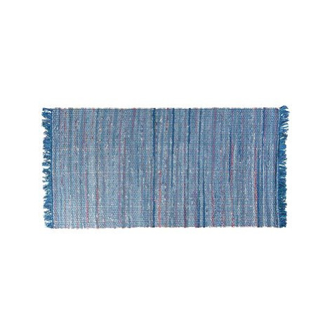 Modrý bavlněný koberec 80x150 cm BESNI, 57462 BELIANI