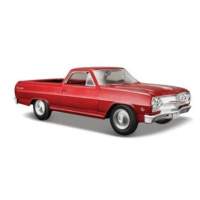 Maisto - 1965 Chevrolet El Camino, met. červená, 1:24