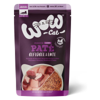 WOW CAT Senior drůbež a kachna 12 × 125 g