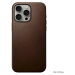 Nomad Modern Leather Case, brown - iPhone 15 Pro Max (NM01619185) Hnědá