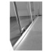 HOPA Sprchové dveře do niky SMART SELVA BARVA rámu Chrom/Leštěný hliník (ALU), Rozměr A 150 cm, 