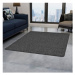 Všívaný koberec 120x180 cm šedý