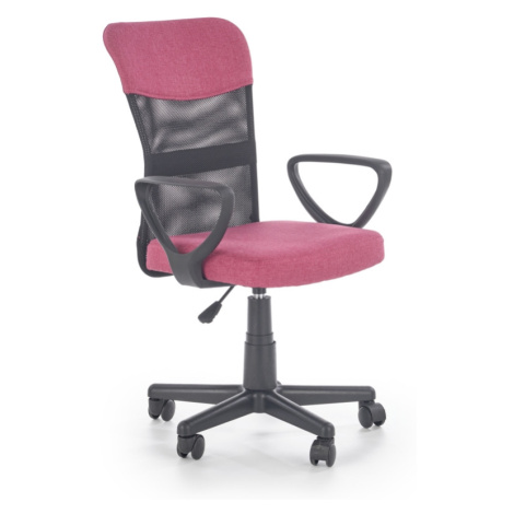 Dětská židle INASAN, růžová Halmar