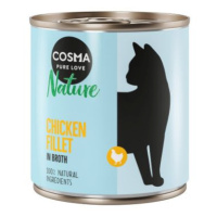 Výhodné balení Cosma Nature 12 x 280 g - Kuřecí filety