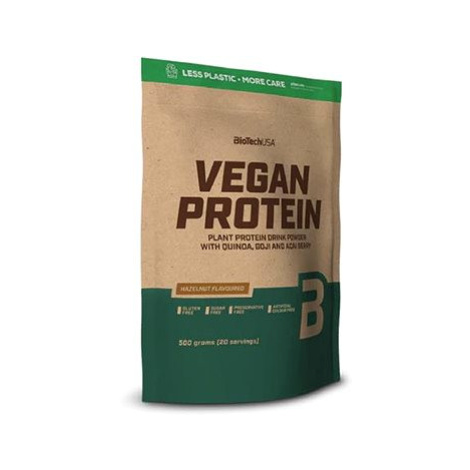 BioTech Vegan Protein 500 g, hazelnut