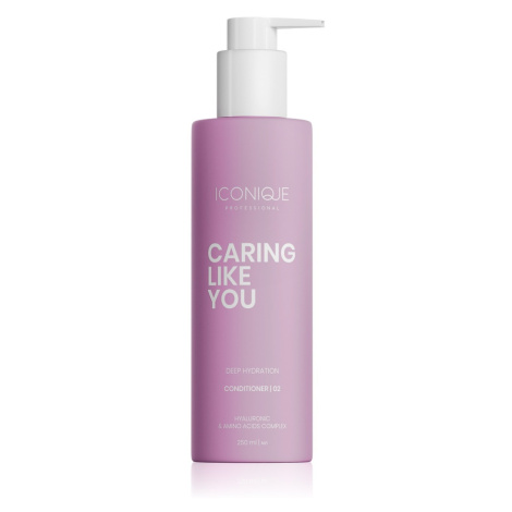 ICONIQUE Professional Caring Like You kondicionér na suché a poškozené vlasy 250 ml