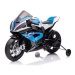 Mamido Dětská elektrická motorka BMW HP4 Race JT5001 modrá
