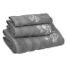 Soft Cotton Osuška a ručníky ORCHIS v dárkovém balení Béžová Sada (ručník 30x50cm, 50x100cm, osu