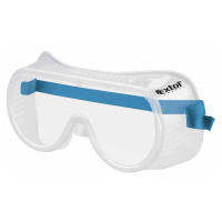 Brýle ochranné přímo větrané, čirý, polykarbonátový plochý zorník třídy F EXTOL-CRAFT