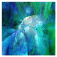 Ilustrace green harmony, Annette Schmucker, (40 x 40 cm)