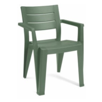KETER Zahradní židle JULIANA | zelená
