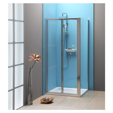 EASY LINE sprchové dveře skládací 900mm, čiré sklo EL1990 Polysan