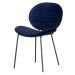 Furniria Designová židle Wilson modrý samet